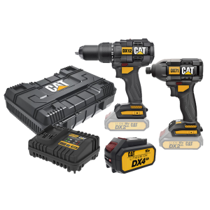 KOMBO TRAPAN ME GODITJE DX12B DHE VIDATOR ME GODITJE DX71B NE VALIXHE ME: BATERI 4.0Ah FALAS & KARIKUES DXC4 FALAS